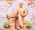 Công an Hà Nội khánh thành Tượng đài Chủ tịch Hồ Chí Minh