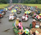 Mùa vàng Tam Cốc - Tràng An 2024: Điểm nhấn ấn tượng của du lịch Ninh Bình