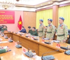 Thêm 4 sĩ quan Việt Nam tham gia hoạt động gìn giữ hoà bình Liên Hợp Quốc