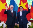Thủ tướng Chính phủ Phạm Minh Chính hội kiến với Tổng thống Liên bang Nga Vladimir Putin
