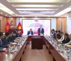 Tổng Giám đốc Đài Tiếng nói Việt Nam tiếp Bộ trưởng Thông tin Vương quốc Campuchia