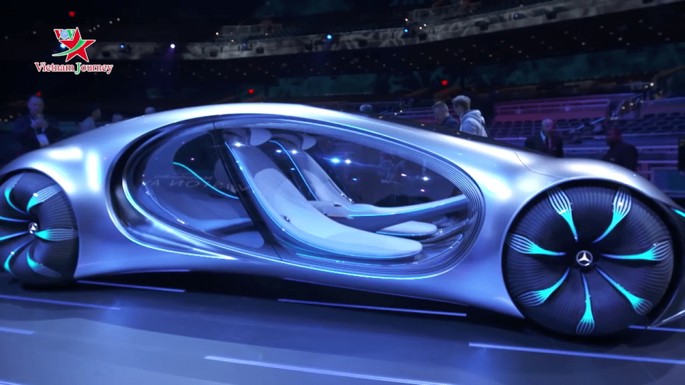 MercedesBenz Vision AVTR  cỗ xe tương lai bước ra từ Avatar