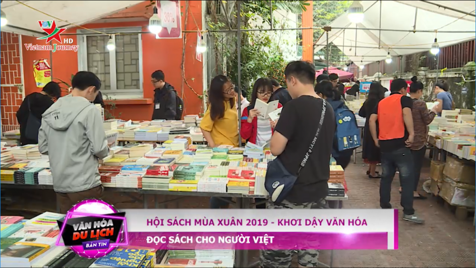 Hội sách mùa xuân 2019 – Khơi dậy văn hóa đọc sách cho người Việt