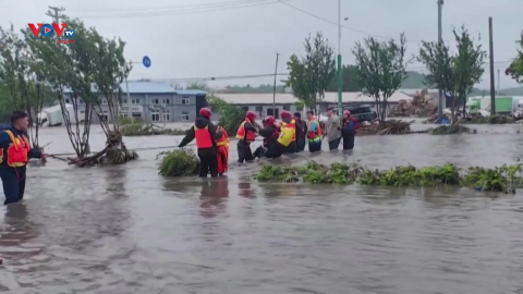 11 người ở Bắc Kinh (Trung Quốc) thiệt mạng do mưa lũ