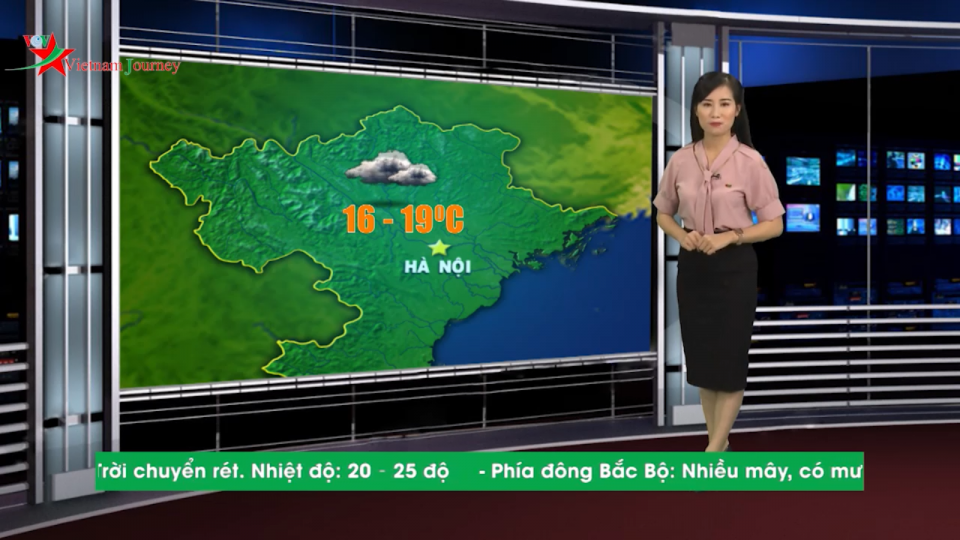 Dự báo thời tiết 24/12/2018