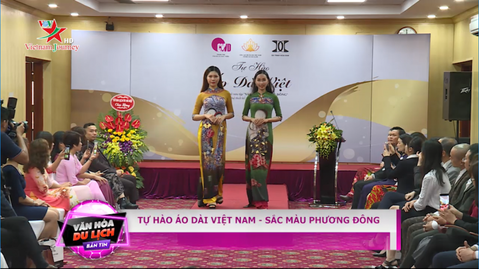 Tự hào Áo dài Việt Nam - Sắc màu phương Đông