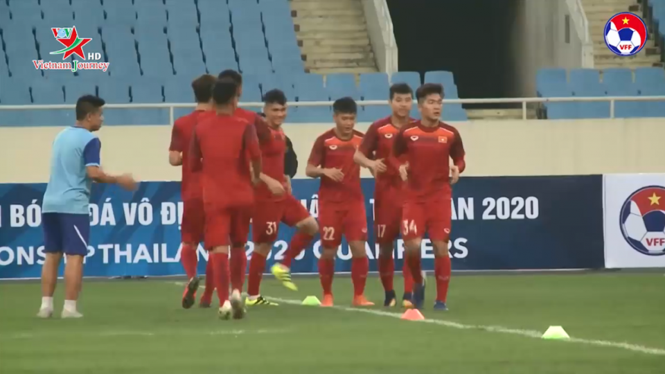 Đội tuyển U23 Việt Nam trước trận đối đầu U23 Indonesia