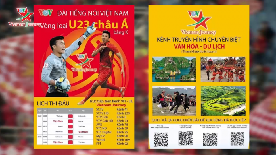 Vietnam Journey đồng hành cùng Giải vô địch bóng đá U23 Châu Á 