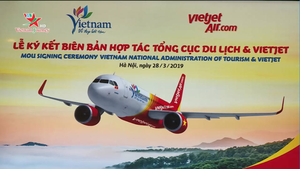 Ký kết hợp tác giữa Tổng cục Du lịch Việt Nam và Vietjet