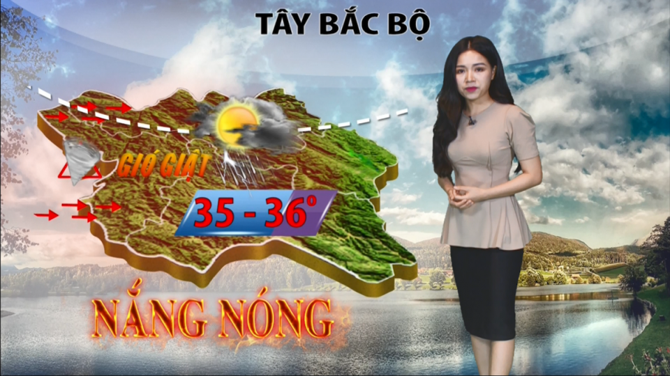 Dự báo thời tiết du lịch đêm 6/5 và ngày 7/5