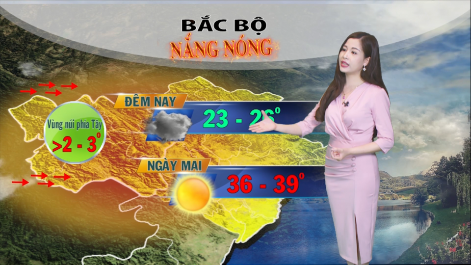 Dự báo thời tiết đêm 18/5 và sáng 19/5