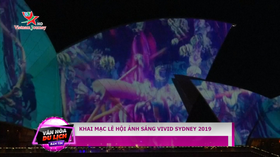 Khai mạc lễ hội ánh sáng Vivid Sydney 2019