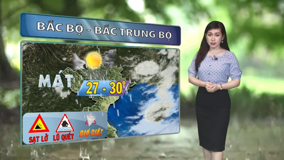 Dự báo thời tiết ngày 29/5       