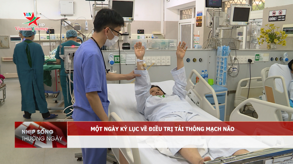 BV Bạch Mai lập kỷ lục tái thông mạch não cho 6 bệnh nhân chỉ trong một ngày