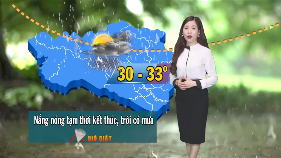 Dự báo thời tiết ngày 13/6