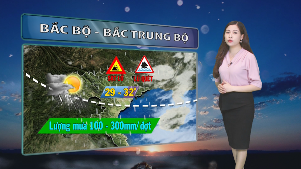 Dự báo thời tiết ngày 4/7  