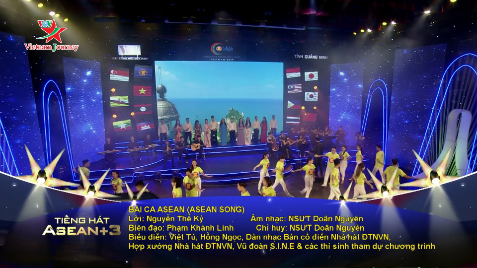Chung kết "Tiếng hát ASEAN+3": Ca khúc Bài Ca ASEAN (ASEAN Song)