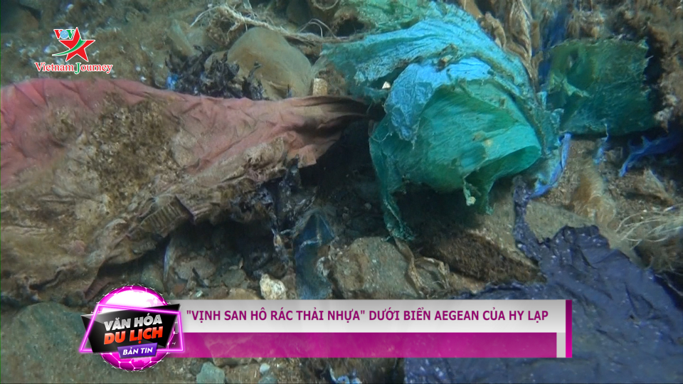 "Vịnh San Hô rác thải nhựa" dưới biển Aegean của Hy Lạp
