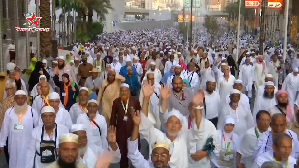 1,6 triệu tín đồ Hồi giáo hành hương về thánh địa Mecca