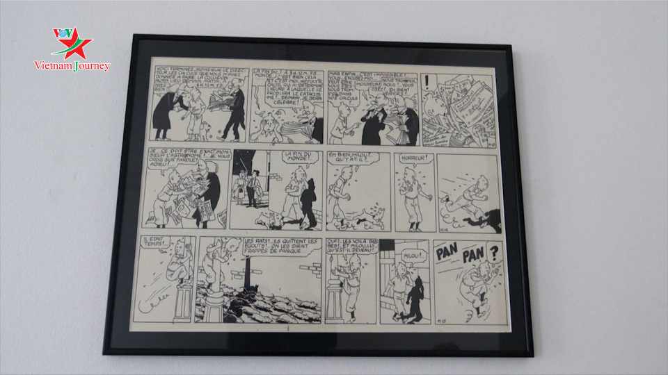 Đấu giá một phần bộ truyện tranh "Những cuộc phiêu lưu của Tintin"