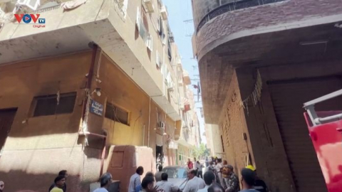 Ai Cập: 55 người thương vong do cháy nhà thờ