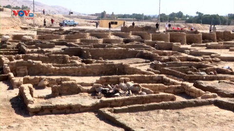 Ai Cập: Phát hiện tàn tích của thành phố cổ 3.400 năm tuổi 