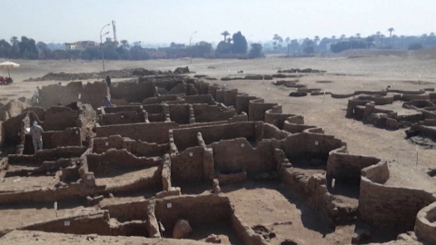 Ai Cập: Phát hiện thành phố cổ đại lớn chưa từng thấy