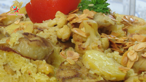 [Ẩm thực Tết bốn phương] Maqluba - Món ăn ngày Tết ở Palestine