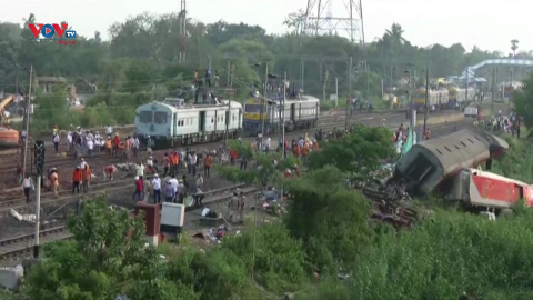 Đã xác định nguyên nhân tai nạn tàu hỏa thảm khốc ở Odisha, Ấn Độ