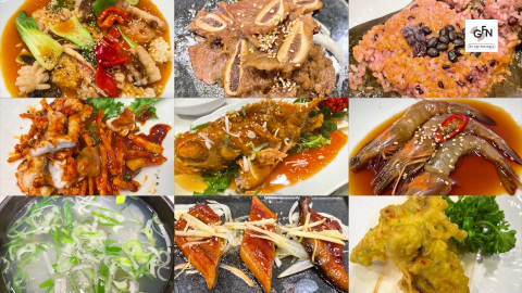 Bàn ăn truyền thống Hajeongsik | Ăn sập Guangju