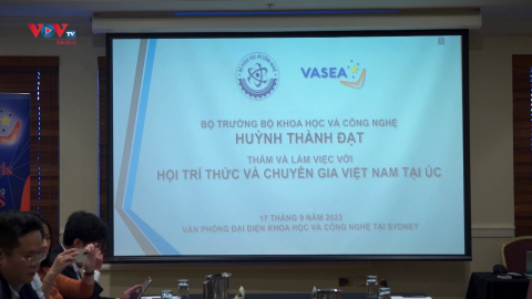 Bộ Khoa học và Công nghệ gặp mặt hội trí thức và chuyên gia Việt Nam tại Australia