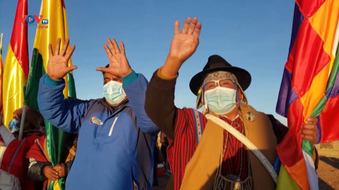 Thổ dân da đỏ Bolivia đón ngày đông chí