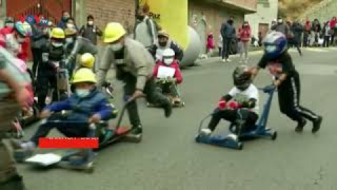 Bolivia: Độc đáo cuộc đua xe Go-kart tự chế