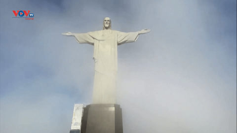 Brazil phục chế tượng Chúa Kito cứu thế