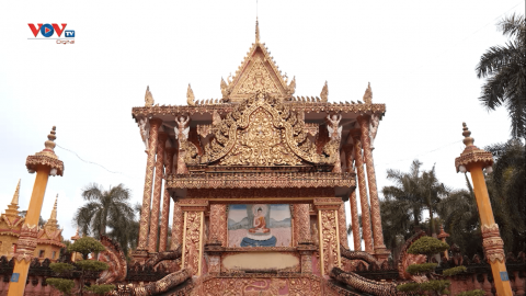 Chùa Rạch Giồng - Độc đáo ngôi chùa Khmer cổ