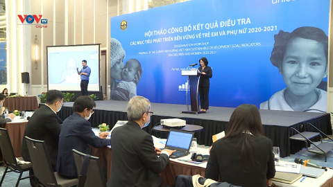 Công bố báo cáo điều tra về tình hình trẻ em và phụ nữ Việt Nam 2020-2021