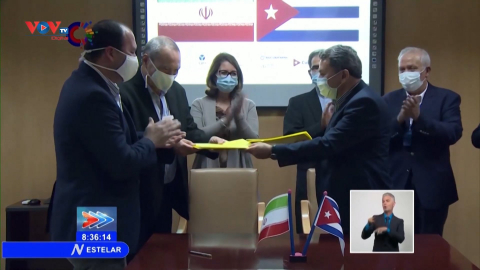 Cuba ký thỏa thuận hợp tác thử nghiệm vaccine với Iran 