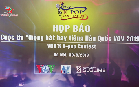 Cuộc thi “Giọng hát hay tiếng Hàn Quốc VOV 2019”