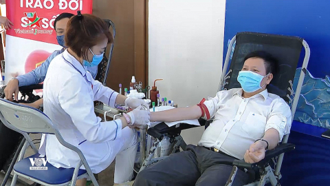 Đài Tiếng nói Việt Nam tổ chức chương trình Hiến máu tình nguyện