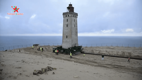 Đan Mạch: Di chuyển ngọn hải đăng vào đất liền do lo ngại xói mòn