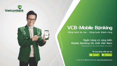 Vietcombank Mobile B@nking: Đồng hành tin cậy - Vững bước thành công