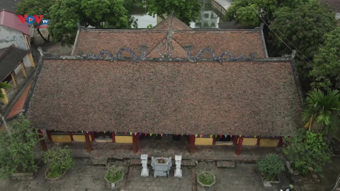 Đến Văn Giang thăm ngôi đình cổ trăm cột