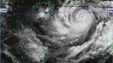 Dự báo thời tiết đêm 05/09 và ngày 05/9/2024 | Cơn bão số 3 - Bão Yagi 