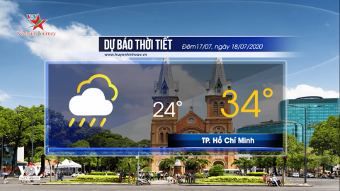 Dự báo thời tiết đêm 17/7 và ngày 18/7/2020 | Nam Bộ có nơi mưa to