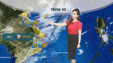 Dự báo thời tiết đêm 2/11 và sáng 3/11/2019 | Đà Nẵng - Bình Thuận mưa dông trên diện rộng