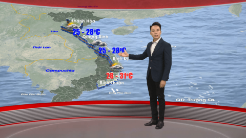 Dự báo thời tiết ngày 29/10/2019 | Trung Trung Bộ xuất hiện mưa to đến rất to