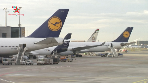 Đức: Hành khách bị ảnh hưởng do cuộc đình công của hãng Lufthansa 