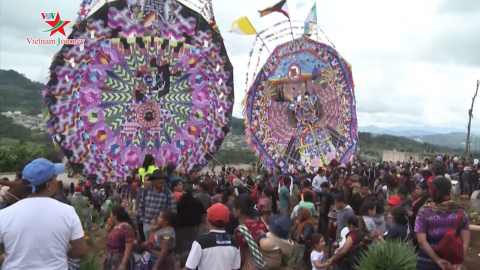 Guatemala: Lễ hội thả diều trong “Ngày của người chết”