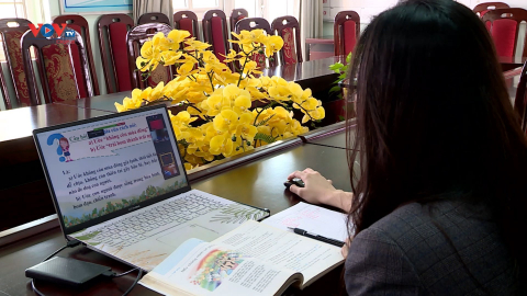 Hà Nội: Các trường nỗ lực vượt khó nâng cao chất lượng dạy trực tuyến