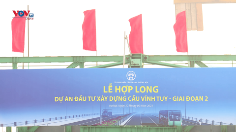 Hà Nội tổ chức Lễ hợp long cầu Vĩnh Tuy giai đoạn 2
